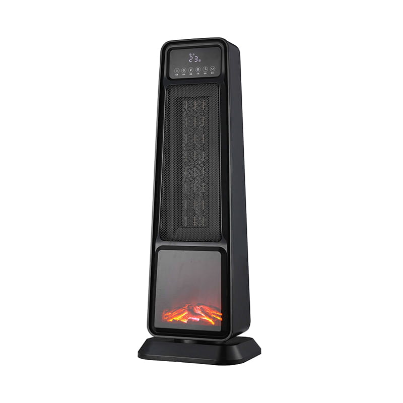 High Power 2200Watts เครื่องทำความร้อนหอคอยไฟฟ้าแบบดิจิตอล Digital Fireplace
