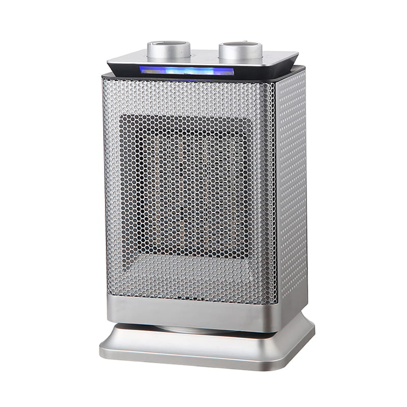 เครื่องทำความร้อนเซรามิกพื้นที่ 1500W ที่มีแสงไฟ LED 